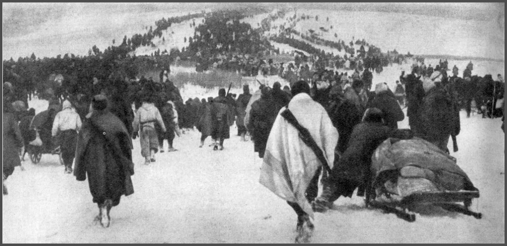 ritirata in russia 1024x498 Kirov, la fossa comune dei soldati italiani dispersi in Russia