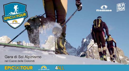la sportiva epic ski tour “La Sportiva Epic Ski Tour” il 22 e 23 febbraio in Val di Fiemme