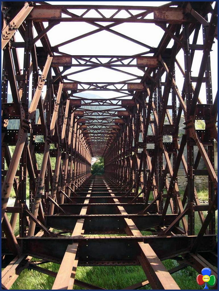 vecchio ponte ferrovia predazzo 770x1024 Il tracciato della ciclabile che attraverserà Predazzo