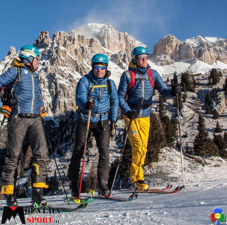 epic ski tour pordoi 1° “La Sportiva Epic Ski Tour”  in rampa di lancio sul Cermis