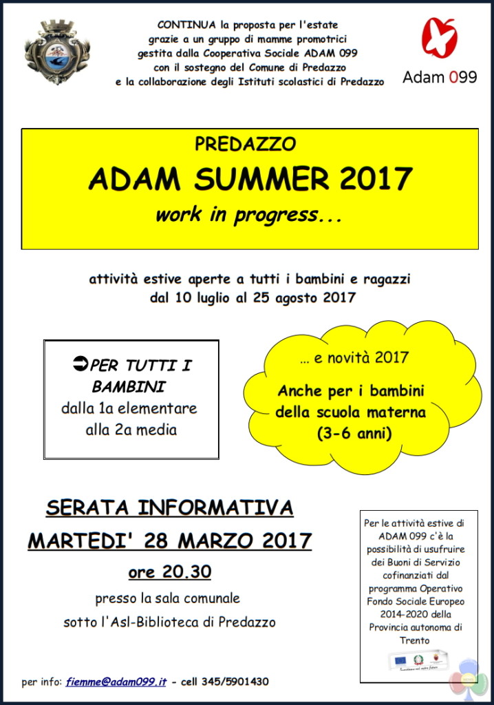 adam summer 2017 718x1024 PREDAZZO ADAM SUMMER 2017 presentazione 28 marzo