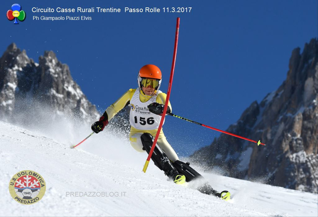 gare sci alpino passo rolle 2017 circuito casse rurali trentine3 Sci Alpino a Passo Rolle, risultati Circuito Casse Rurali Trentine