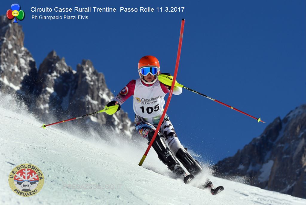 gare sci alpino passo rolle 2017 circuito casse rurali trentine6 Sci Alpino a Passo Rolle, risultati Circuito Casse Rurali Trentine