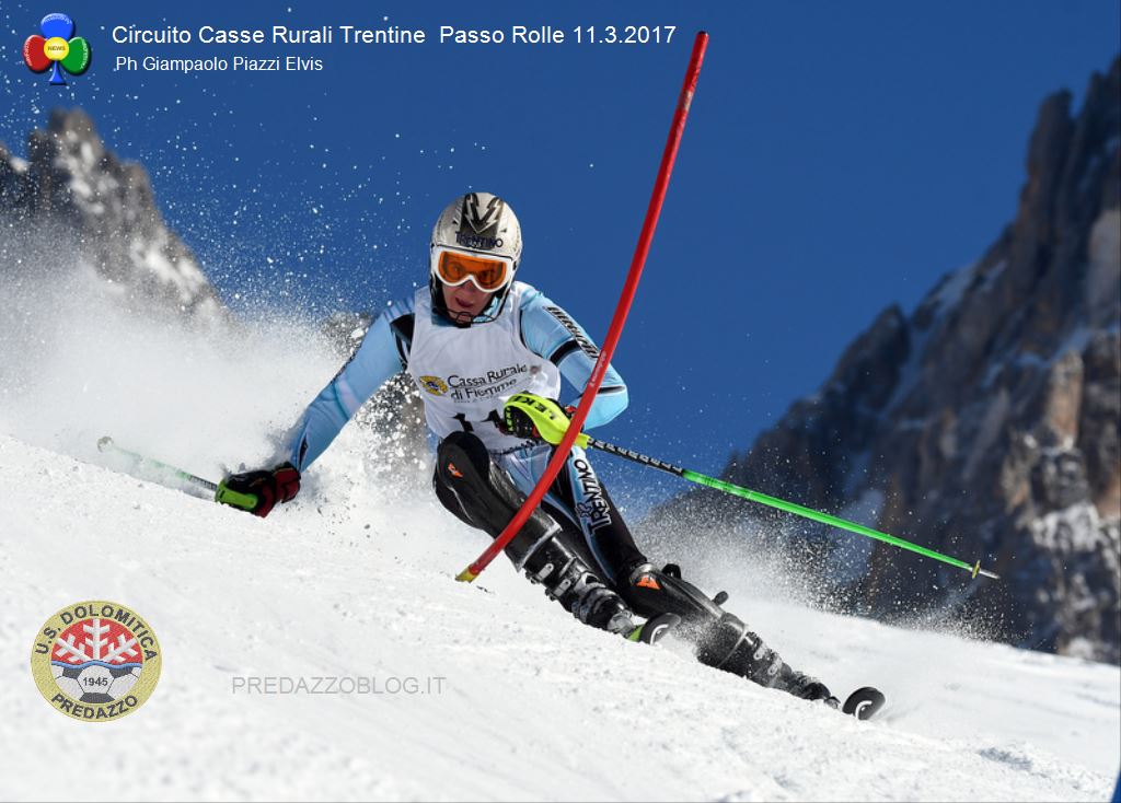 gare sci alpino passo rolle 2017 circuito casse rurali trentine8 Sci Alpino a Passo Rolle, risultati Circuito Casse Rurali Trentine