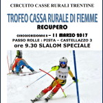 slalom castellazzo 11 marzo 2017 150x150 Trofeo Cassa Rurale Val di Fiemme – Passo Rolle 4 marzo 2018  