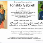 rinaldo gabrielli 150x150 Necrologi, Anna Ferraccioli, Marco Pellegrin, Romano Gabrielli