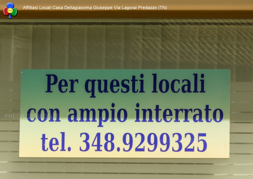 affitasi uffici casa giuseppe dellagiacoma predazzo9 1024x726 Affittasi prestigiosi locali in via Lagorai a Predazzo