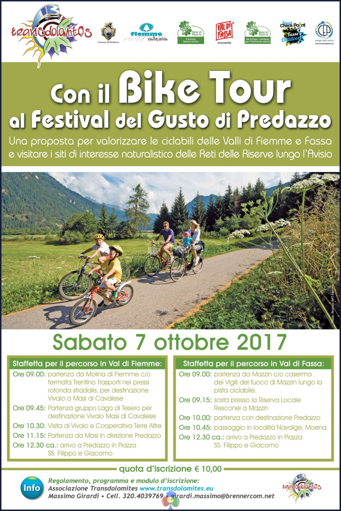 TRANSDOLOMITES BIKE TOUR 2017 684x1024 Desmontegada e dintorni, ricco fine settimana a Predazzo