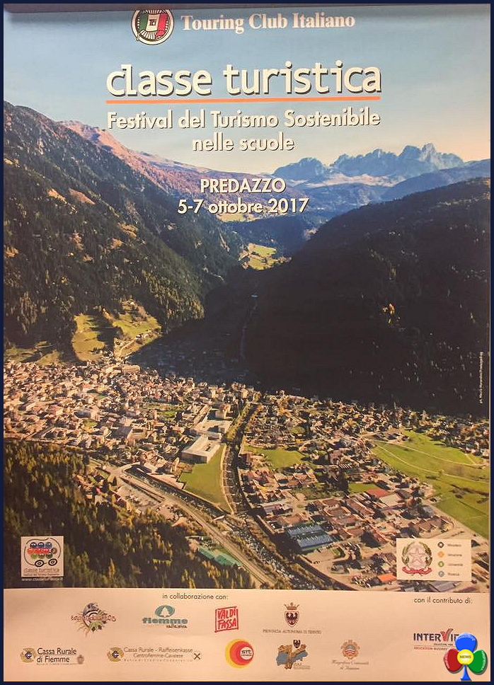 classe turistica 2017 manifesto predazzo Premiati a Predazzo i vincitori del Festival del Turismo Scolastico 2017