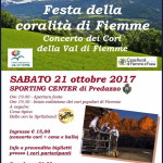 festa della coralita predazzo 150x150 Fiori Erbe Sapori 2017 in Valle di Fiemme