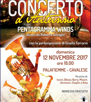 pentagramma winds concerto novembre 2017 cavalese