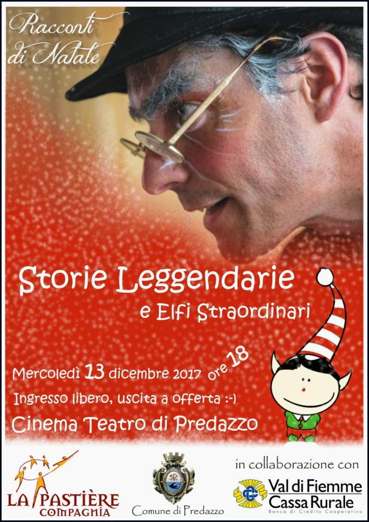 racconti di natale predazzo 725x1024 Racconti di Natale al nuovo Teatro di Predazzo