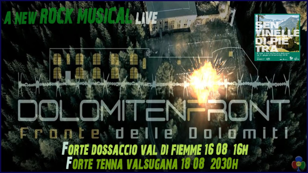 dolomitenfront live 2018 1024x576 Dolomitenfront in concerto live al Forte Dossaccio
