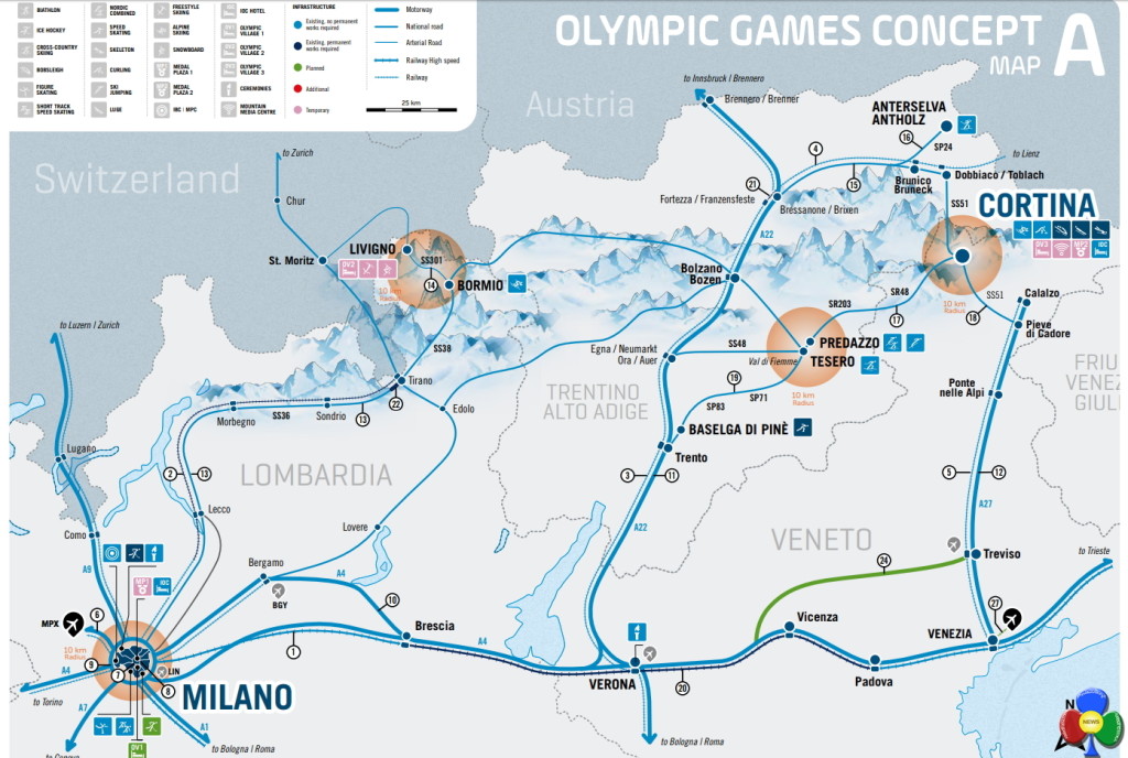 olimpiadi 2026 fiemme a 1024x688 Le Olimpiadi invernali del 2026 si svolgeranno a Milano e Cortina!!