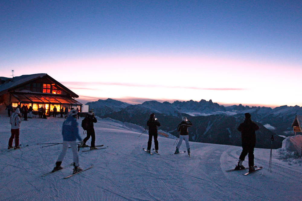 Trentino Ski Sunrse Alba sulle Piste Ski Center Latemar Passo Feudo F. Modica 11 Trentino Ski Sunrise, giovedì 26 dicembre 2019 Passo Feudo